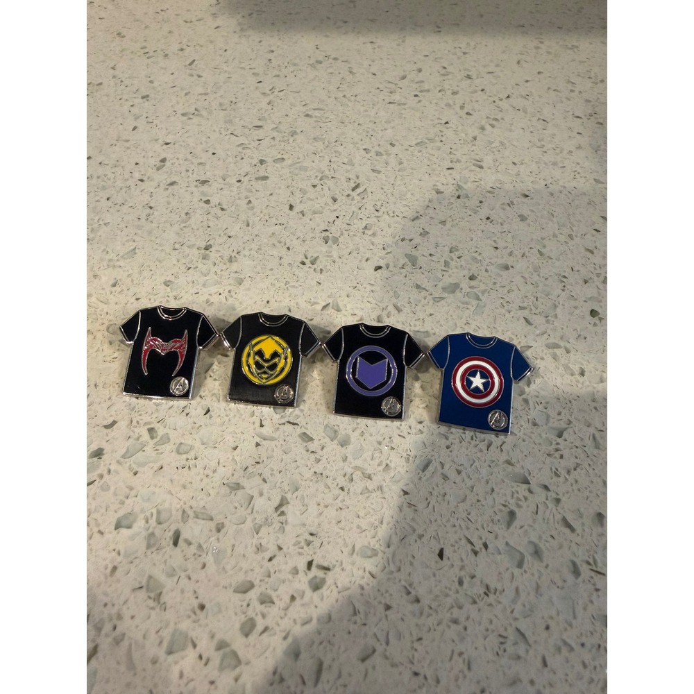 Disney 2024 Marvel Avengers Character Pins Hawkeye Wanda Black Panther